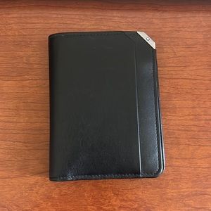 Mont Blanc Meisterstuck Black Urban Leather Business Card Holder